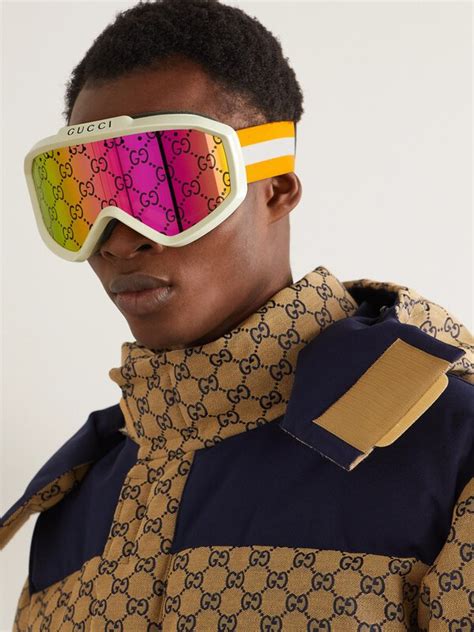 gucci snowboard goggles|Gucci ski goggles white.